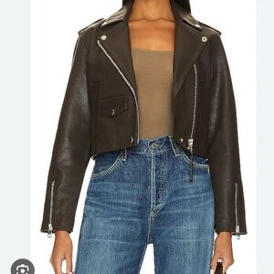 Sold out Citizens of humanity aria leather jacket